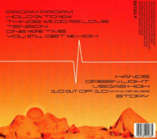 Kylie - Tension - Album Cover Back